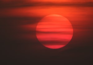 Zonsondergang (28-8-2017)