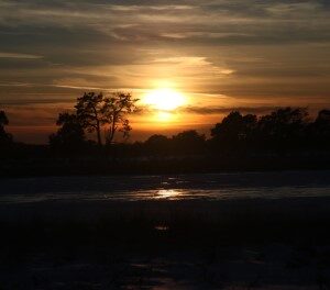 Zonsondergang (13-2-2021)